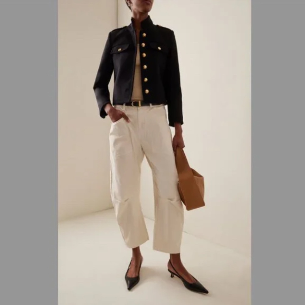 Nili Lotan Shon Pant Eggshell 2